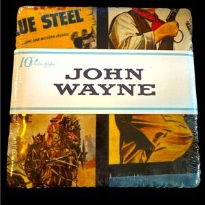Quilting RARE Find “John Wayne” licensed 5” stacker 42 pieces NIP